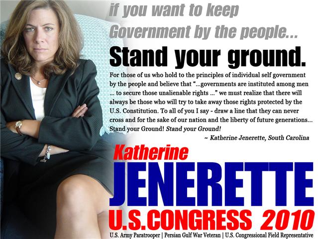 Katherine Jenerette Republican Candidate South Carolina